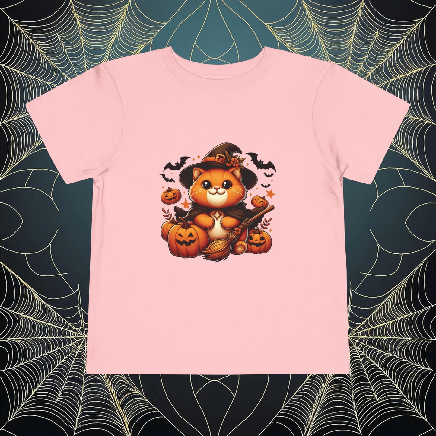 Halloween Cat Toddler Tee