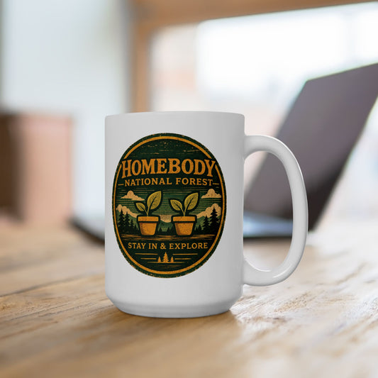 Homebody National Forest Ceramic Mug (11oz/15oz)