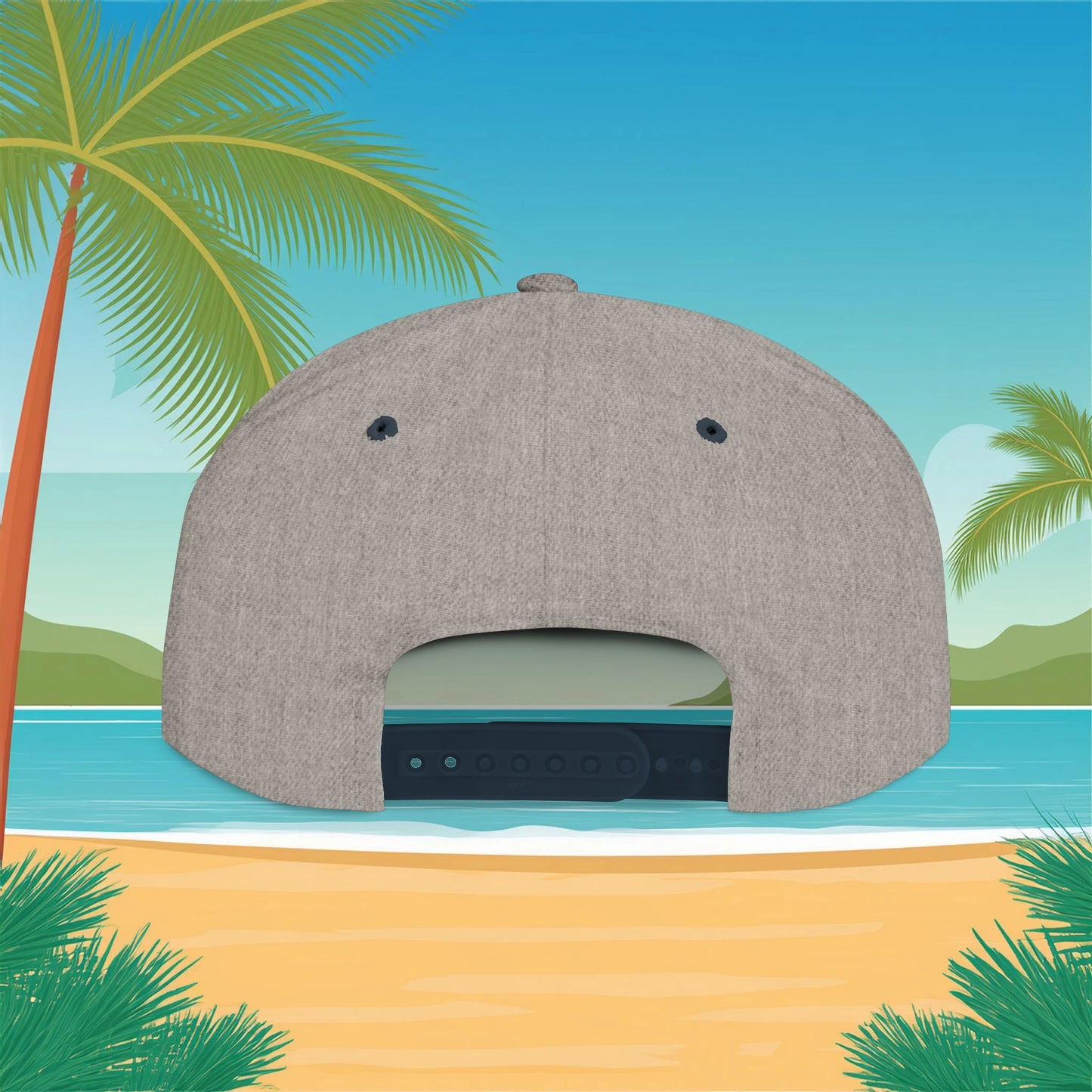 Miami Baseball Logo Flat Bill Snapback