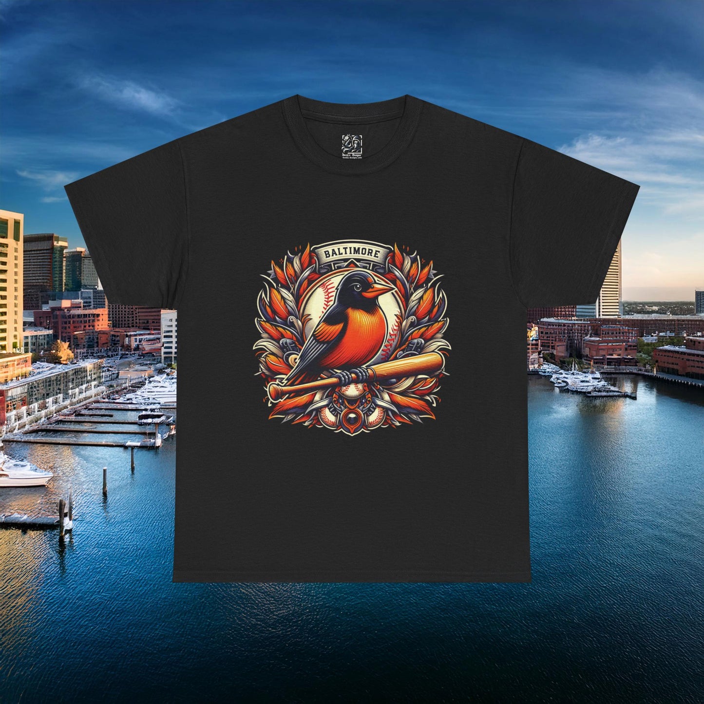 Baltimore Baseball Crest Tee