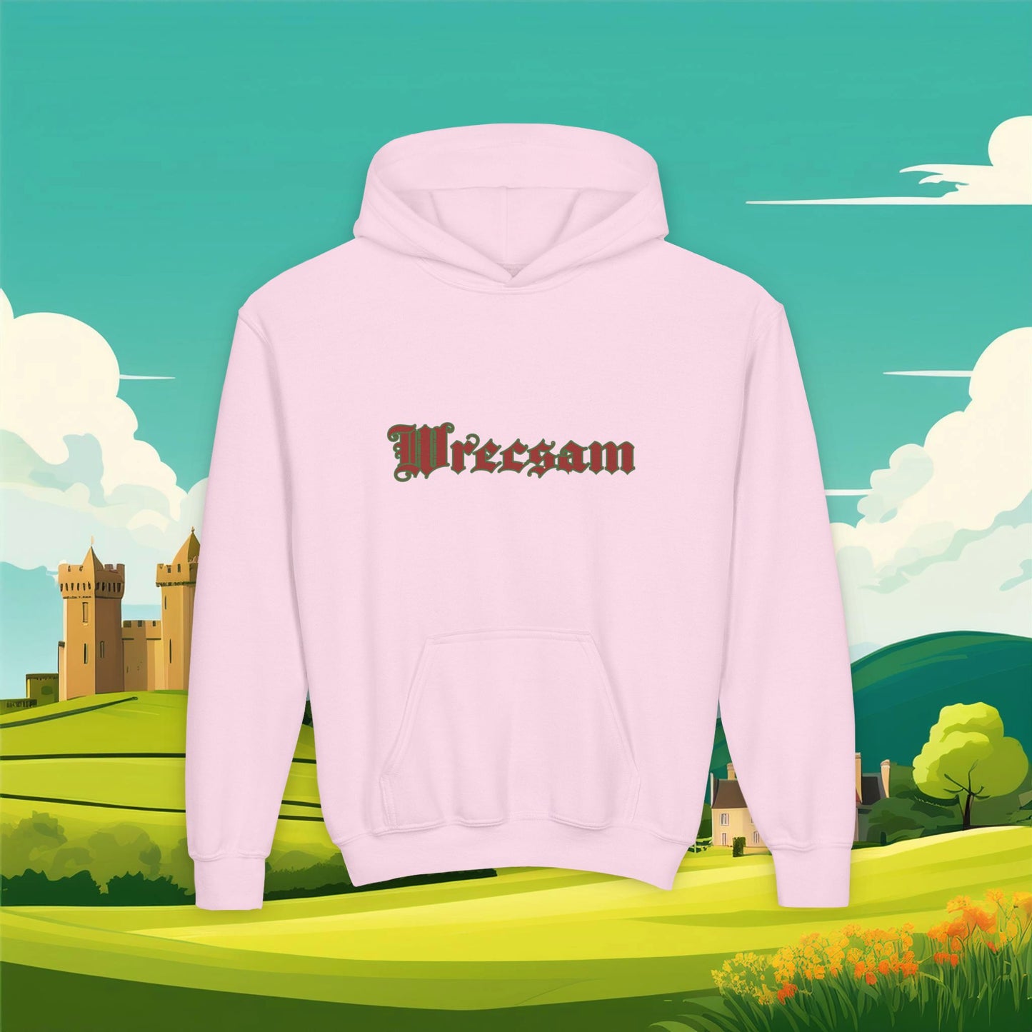 Wrecsam Mini Red Dragon Youth Hoodie