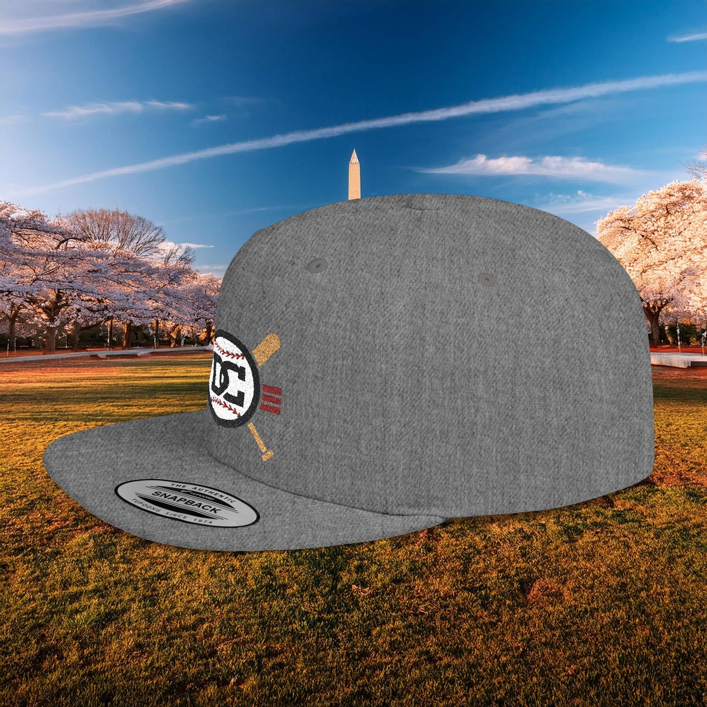 DC Baseball Flat Bill Snapback