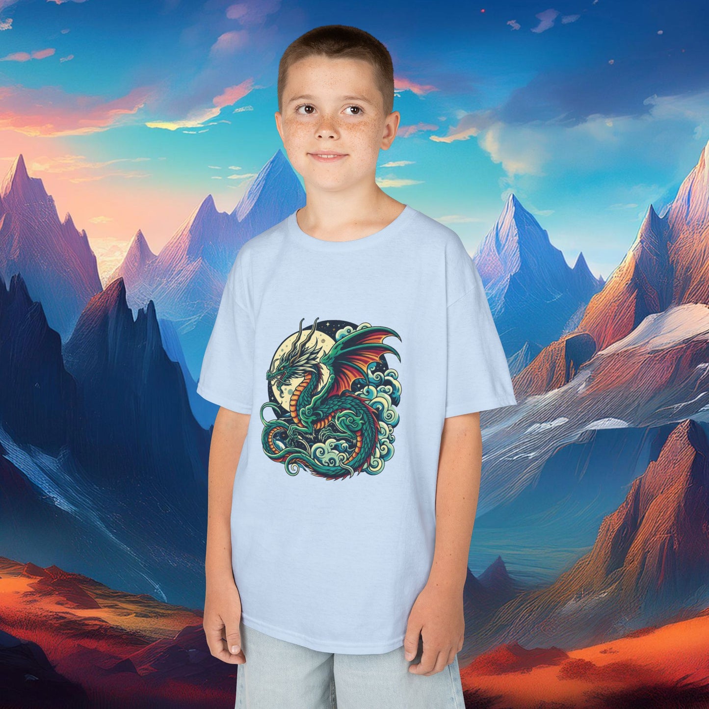 Cloud Dragon Kids Tee