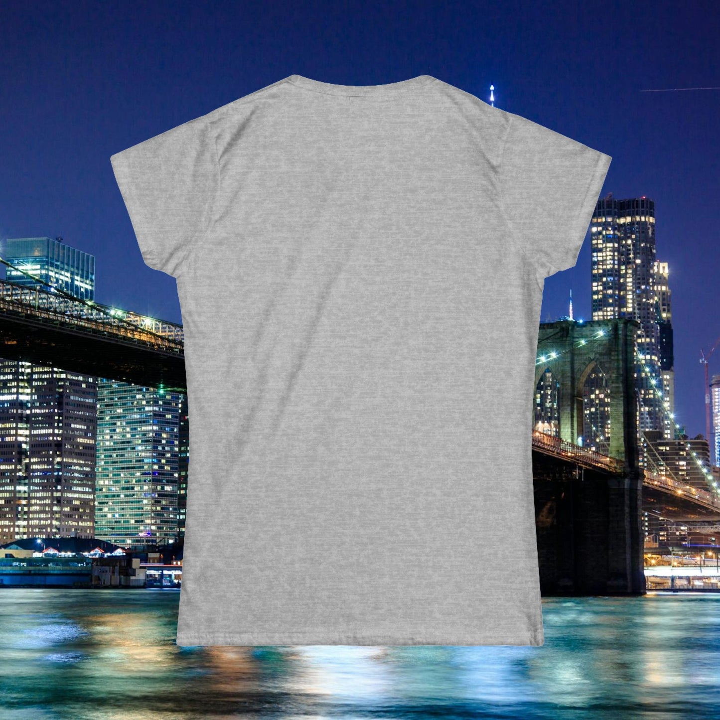 New York Bronx Baseball Women's Softstyle Tee