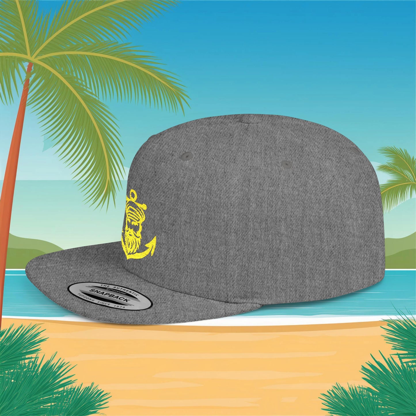 Old Salt Flat Bill Snapback