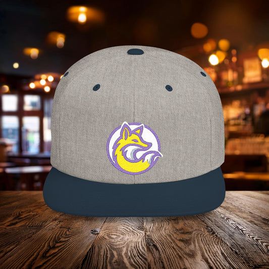 Leicester Logo Flat Bill Snapback