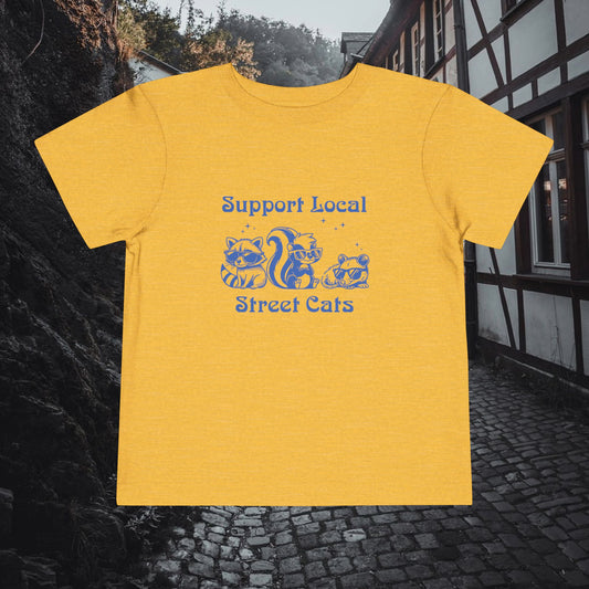 Support Local Street Cats Toddler Tee
