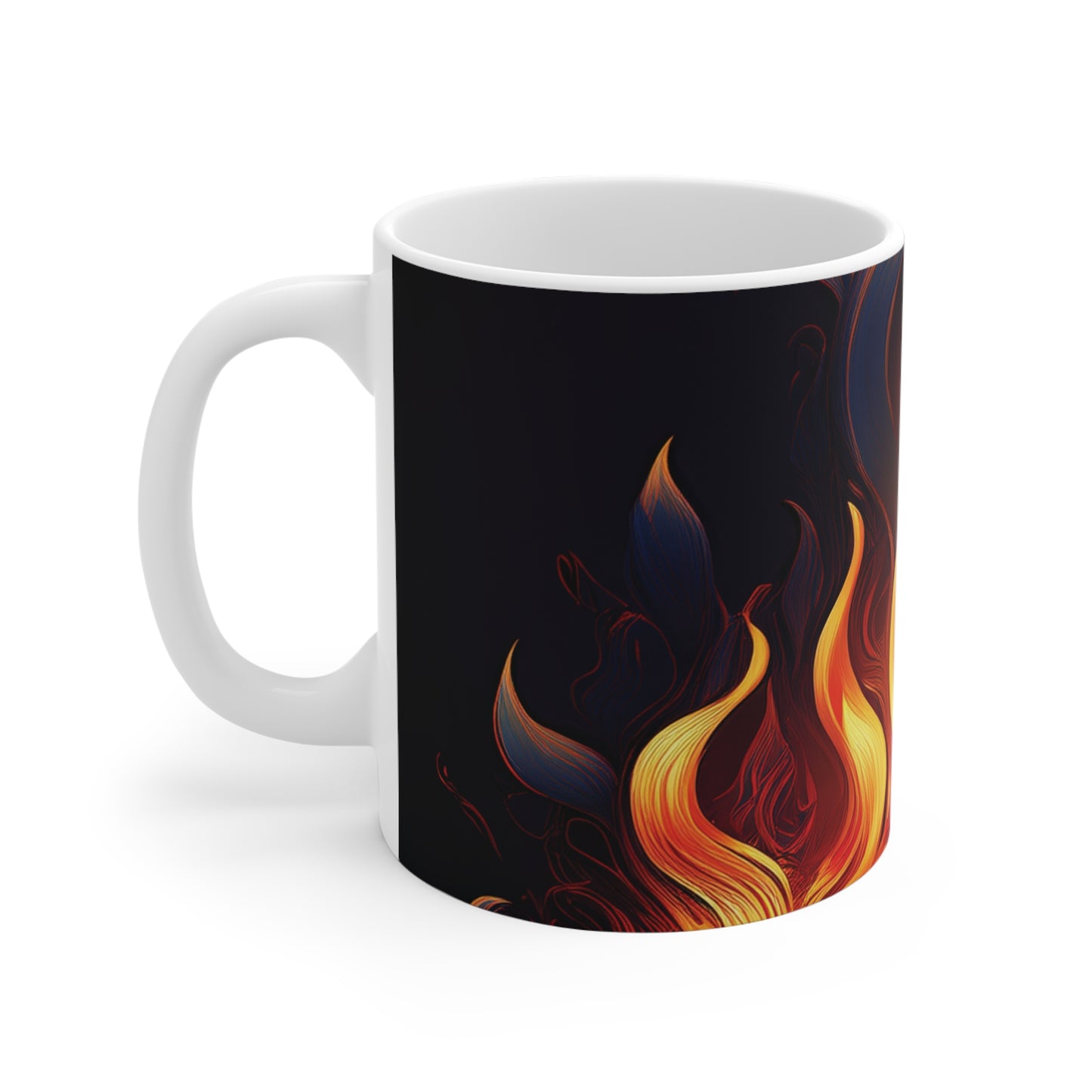 Flames Ceramic Mugs (11oz\15oz)