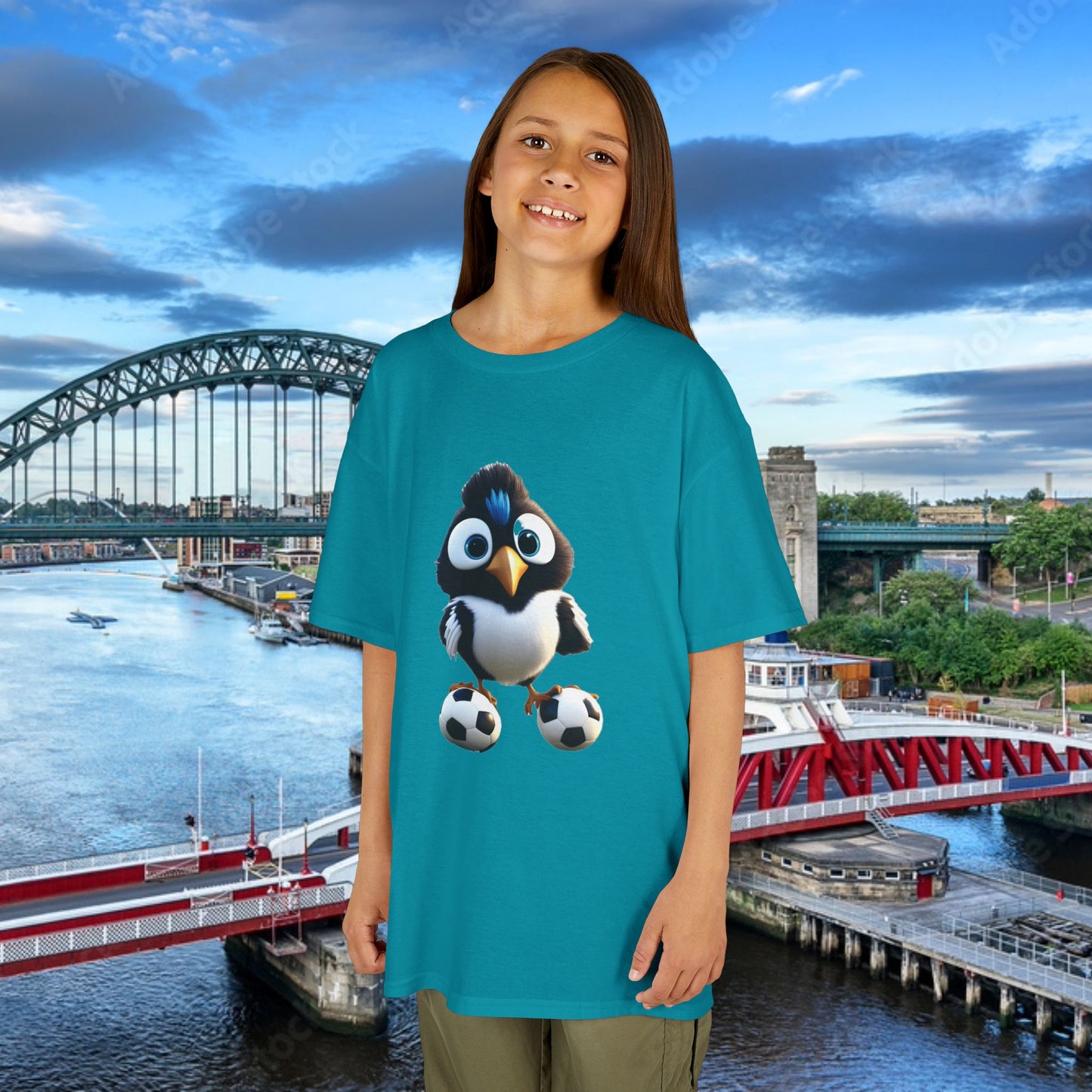 Newcastle United Little Mag Kids Tee