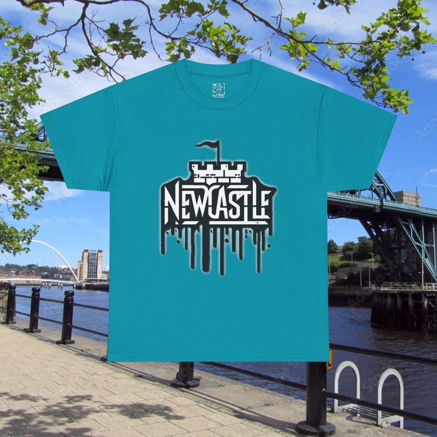 Newcastle Dripping Graffiti Tee