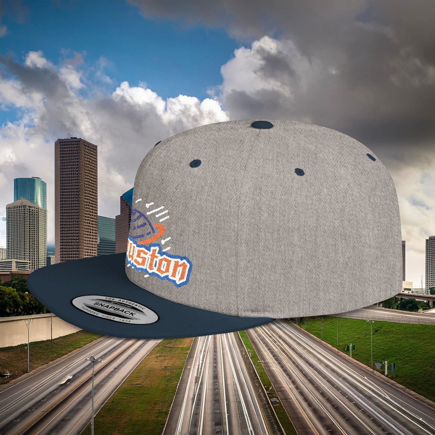 Houston Planetary Flat Bill Snapback