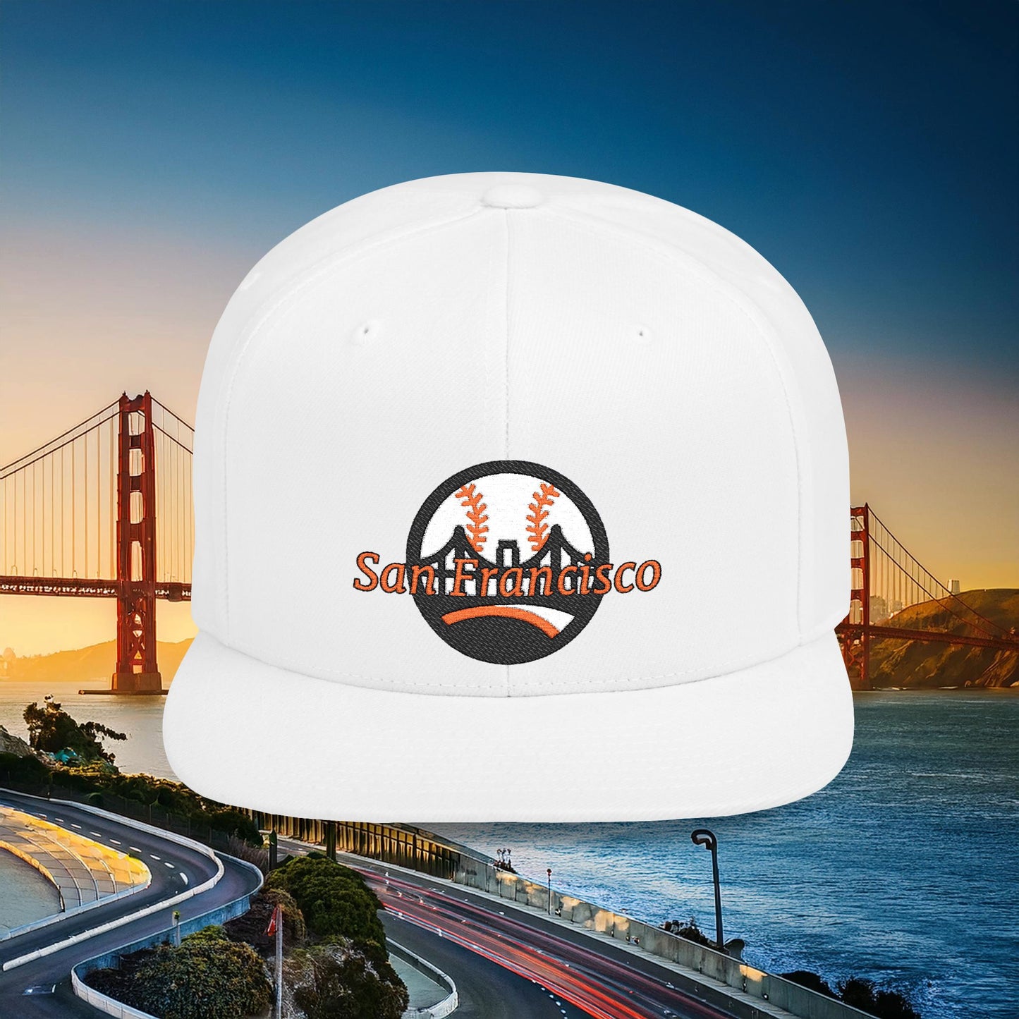 SF Baseball Flat Bill Snapback