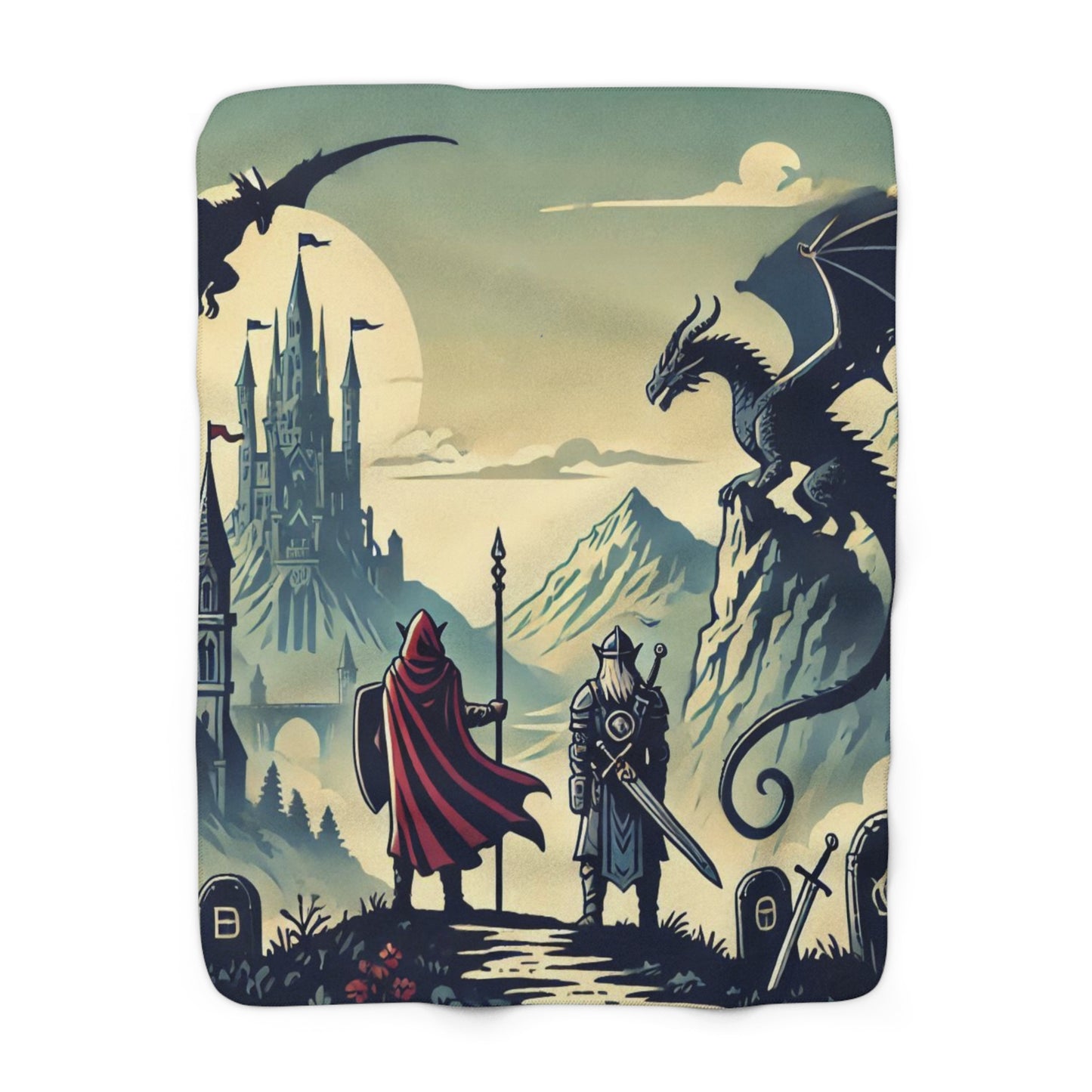 Epic Quest Sherpa Fleece Blanket