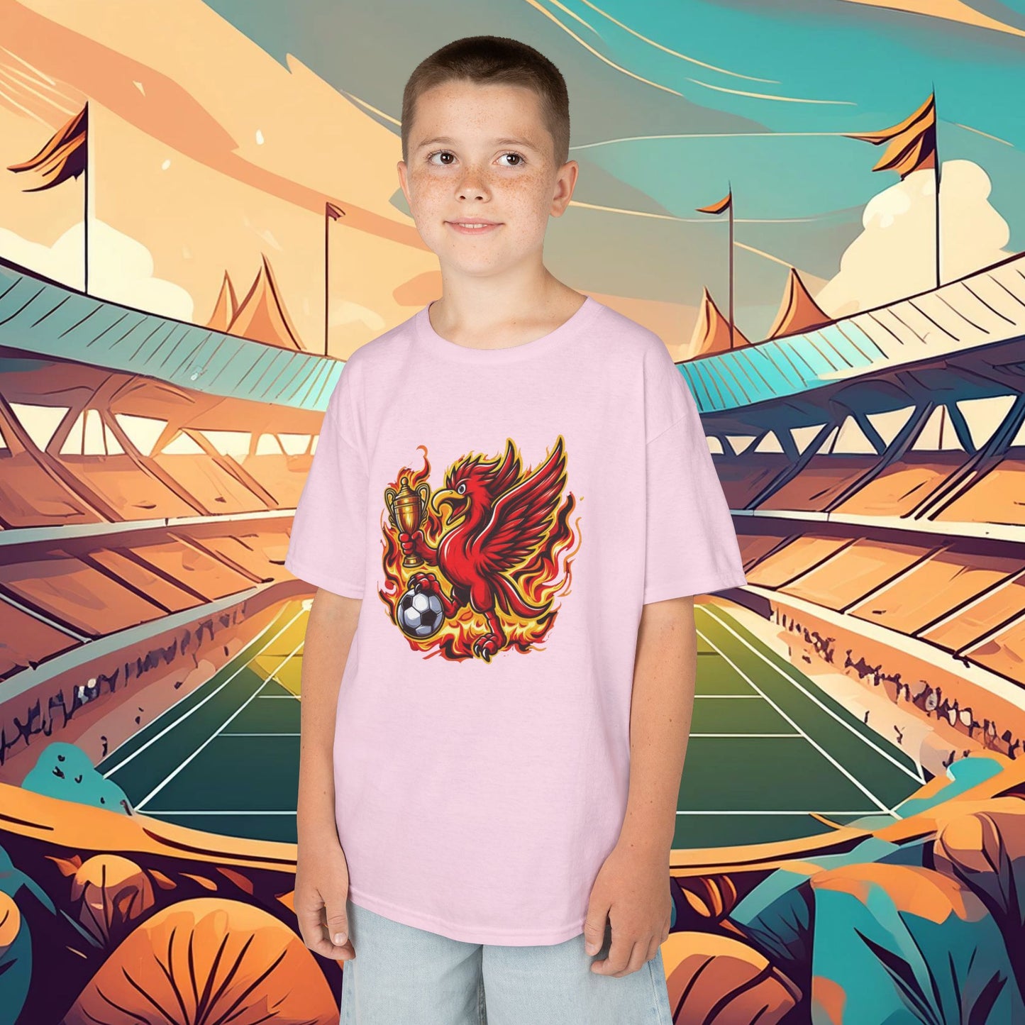 Liverpool Flames Kids Tee
