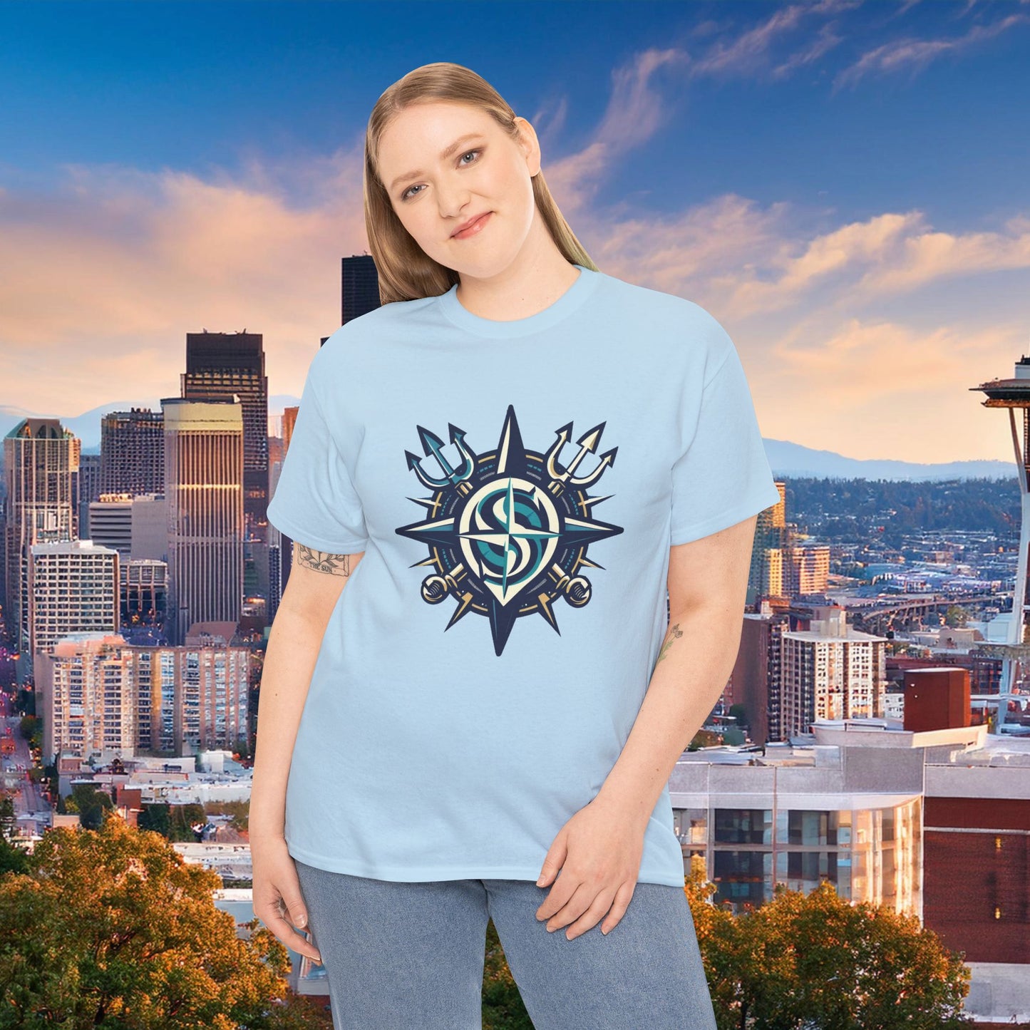 Seattle Baseball Crest Tee