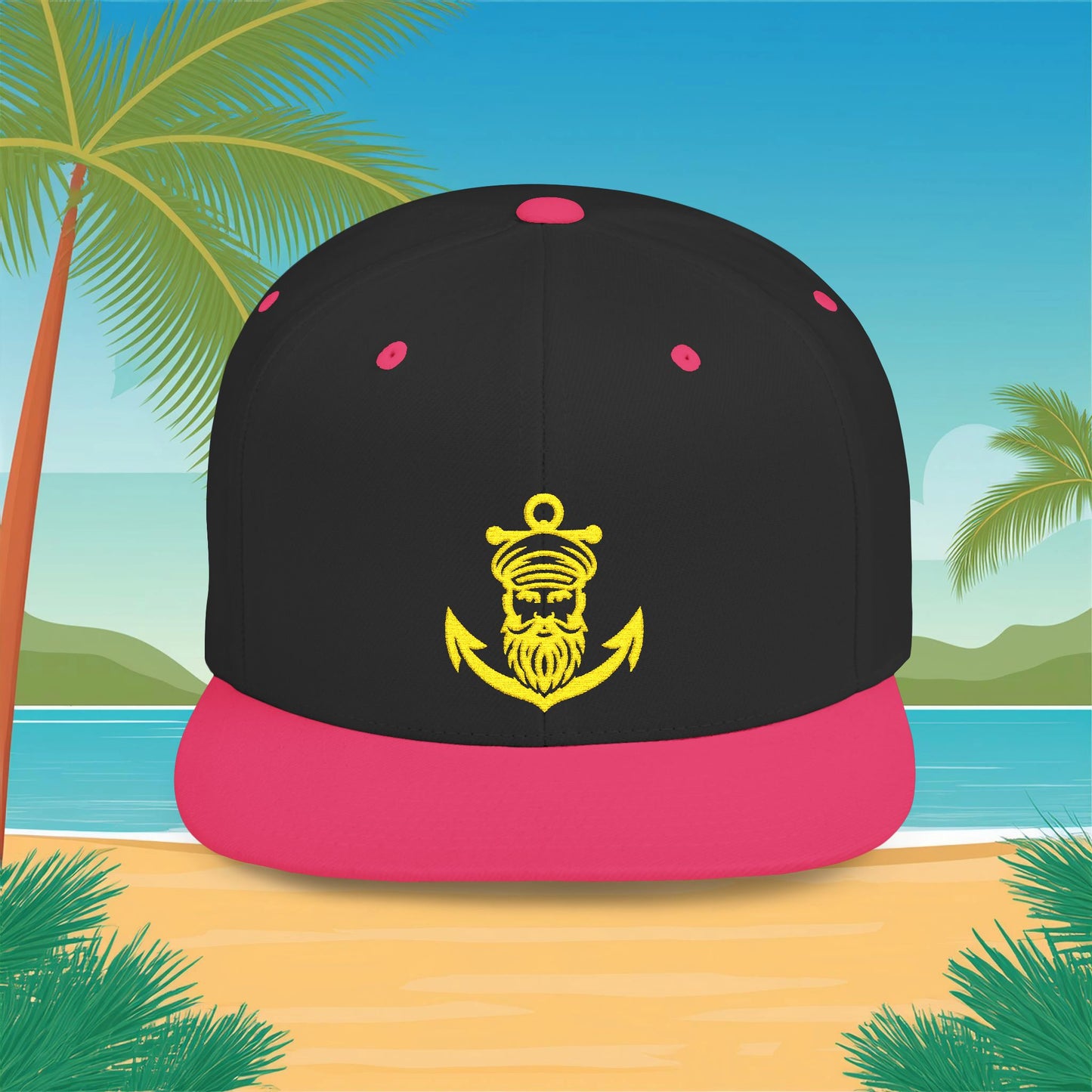 Old Salt Flat Bill Snapback