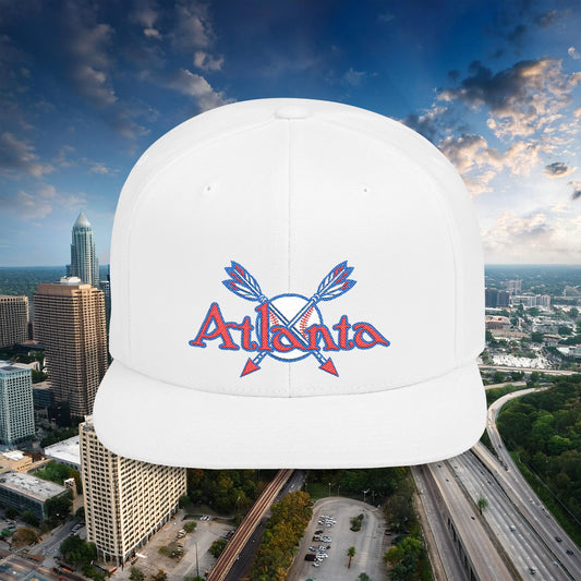 Atlanta Baseball Flat Bill Snapback