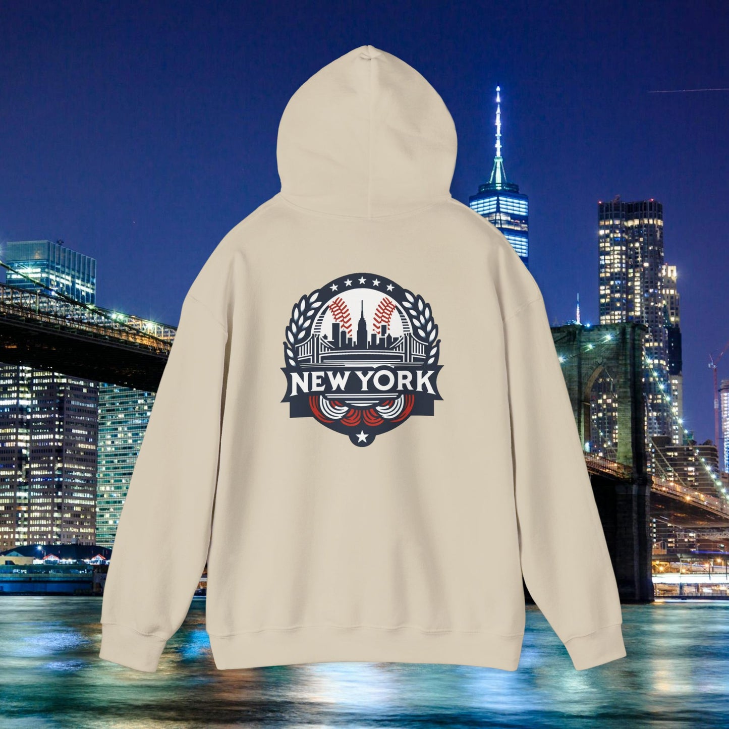 New York Bronx Baseball Hoodie