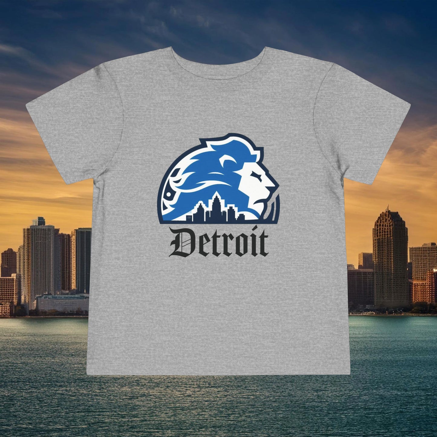 Detroit Football Skyline Toddler Tee