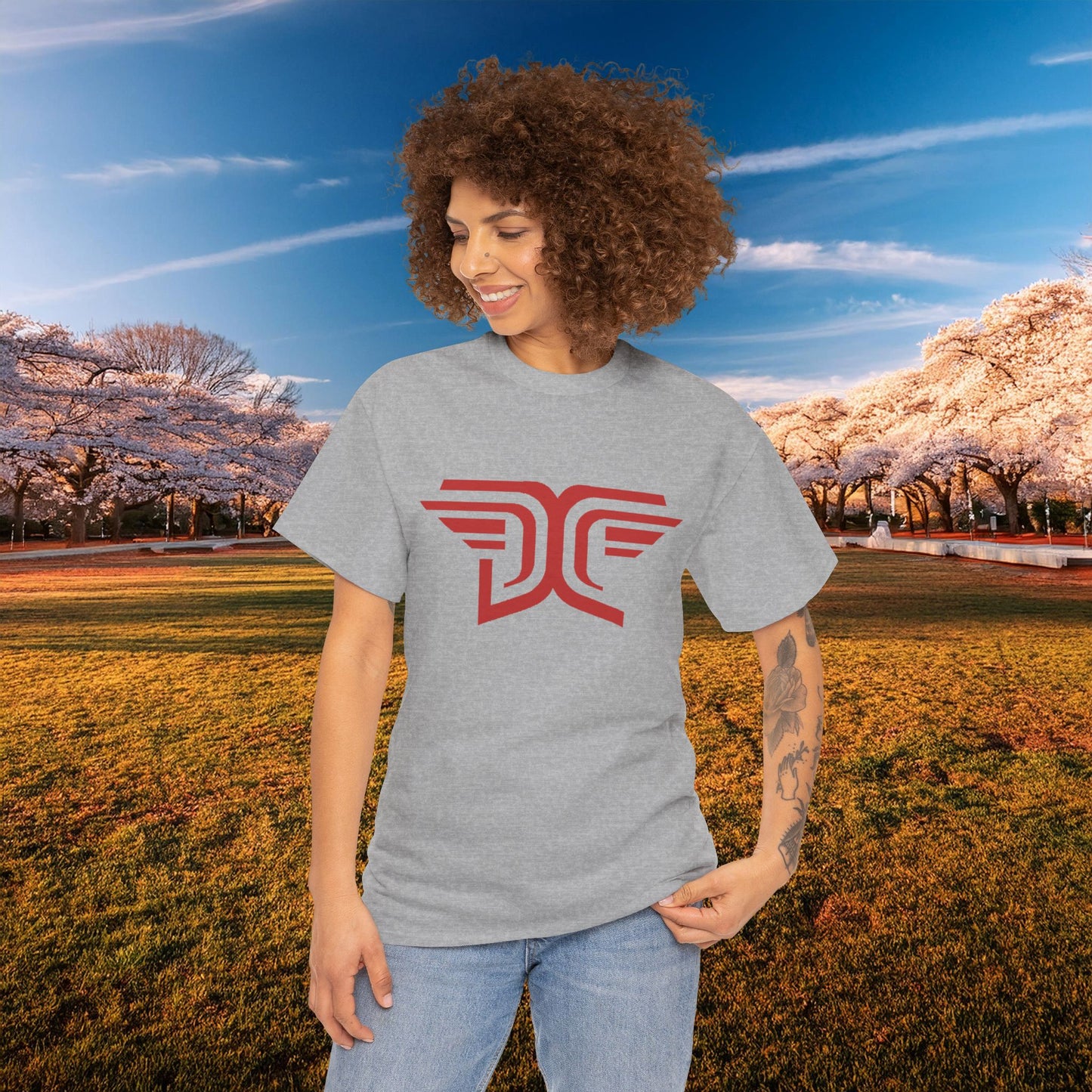 Winged DC Tee