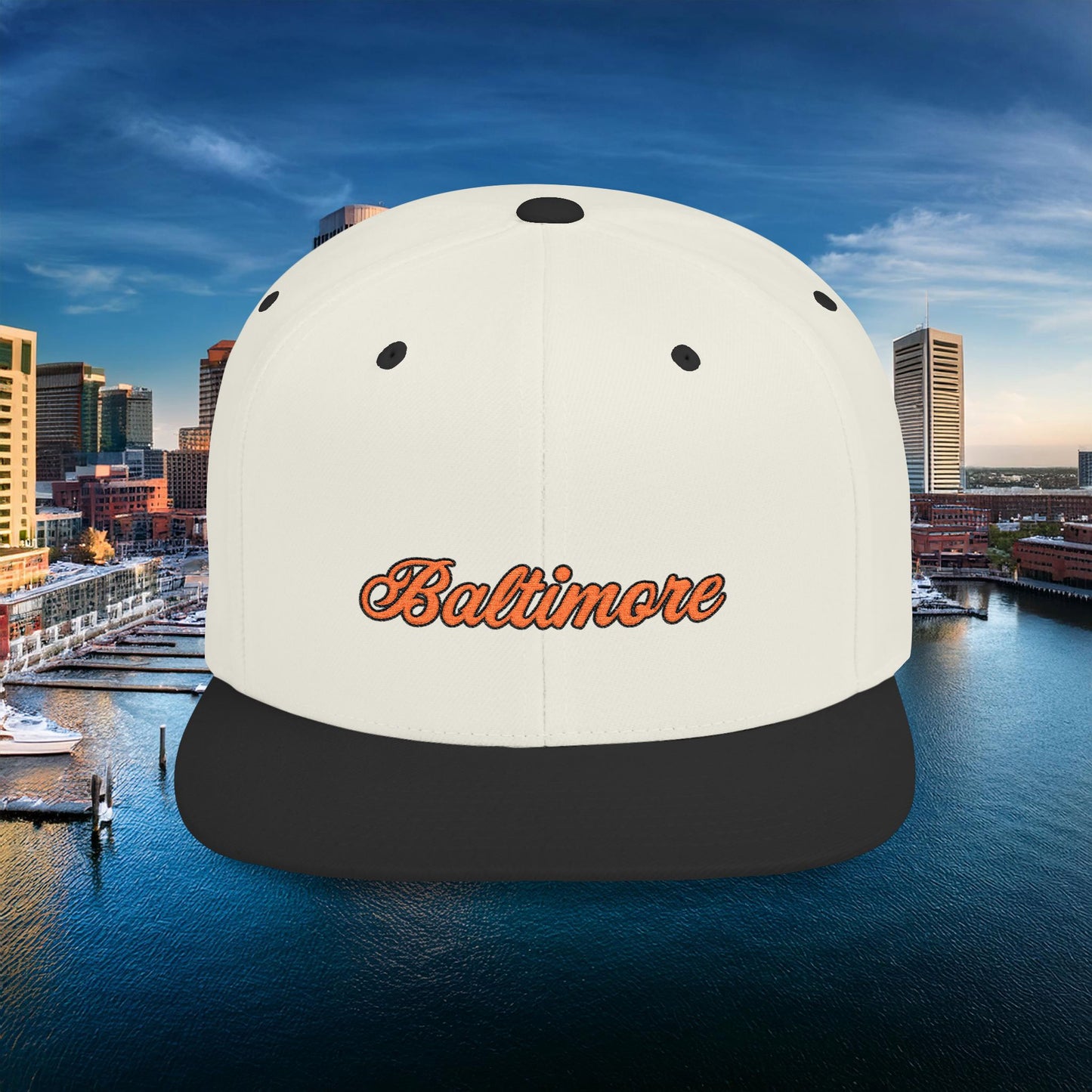 Baltimore Flat Bill Snapback