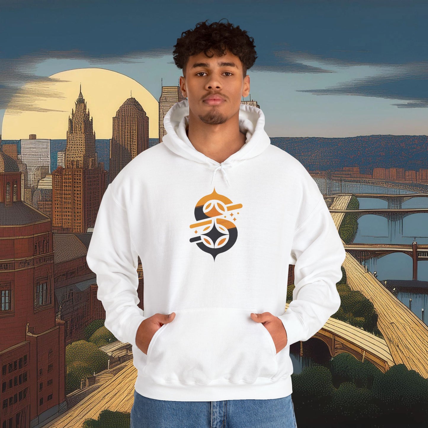 Pittsburgh Football Logo Hoodie