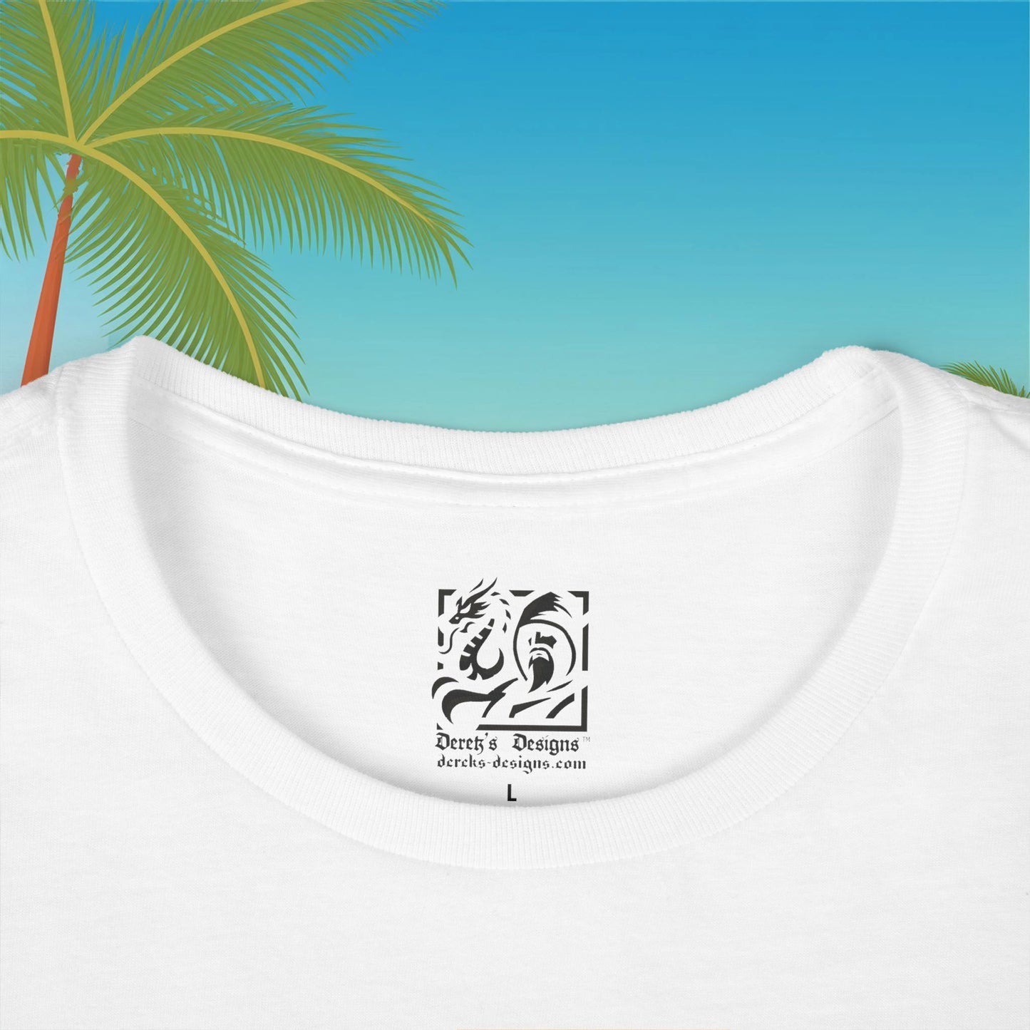 Miami Football Design Women's Softstyle Tee