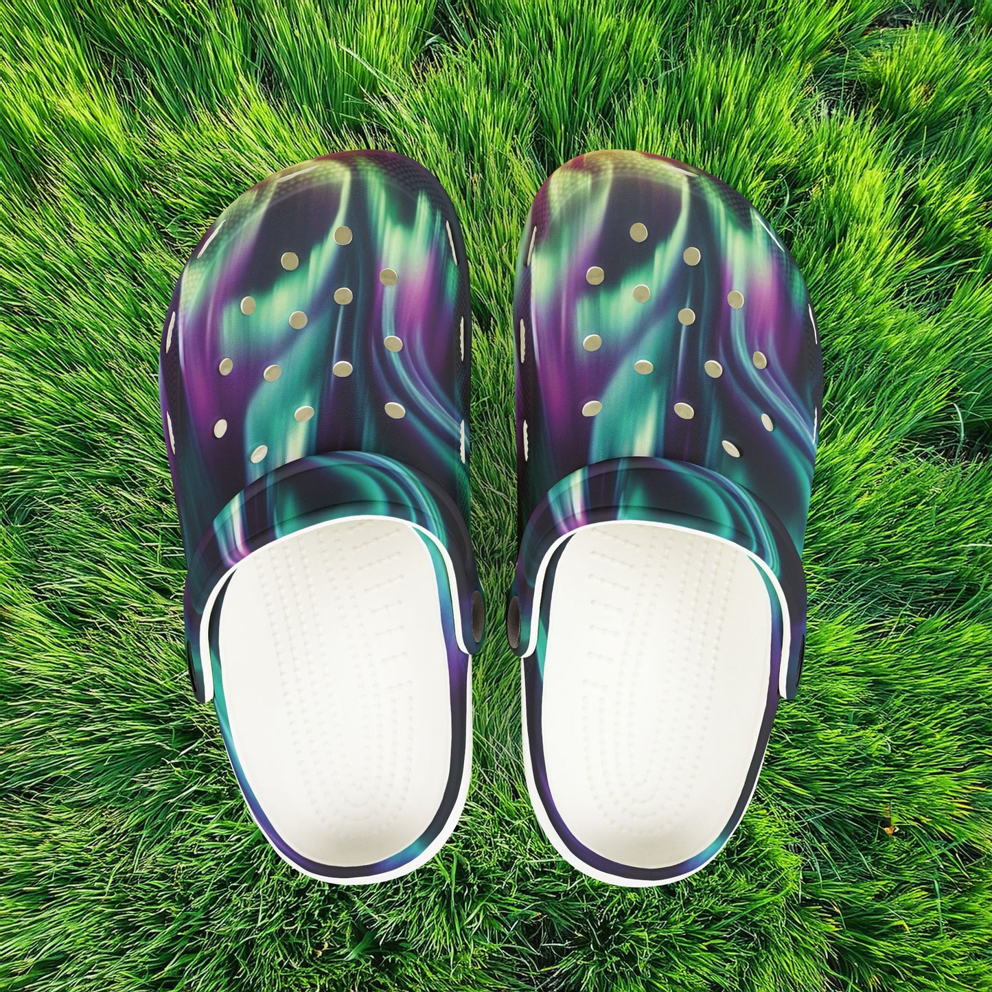 Northern Lights Kid's Foam Clogs