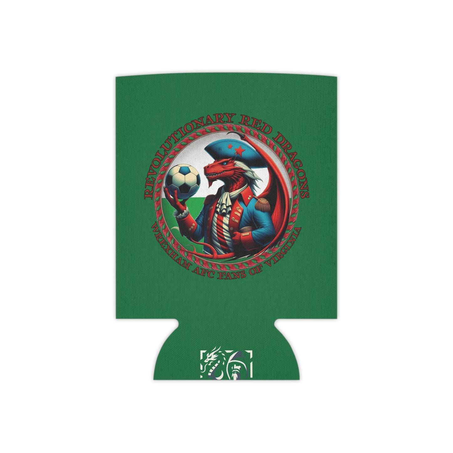 Revolutionary Red Dragons Crest Can Cooler