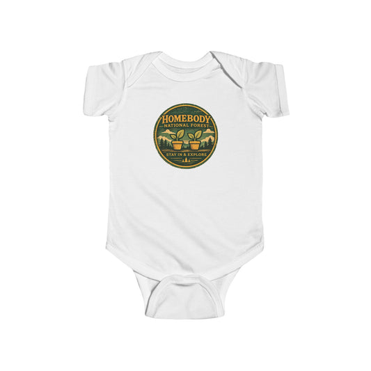 Homebody Natural Forest Infant Bodysuit