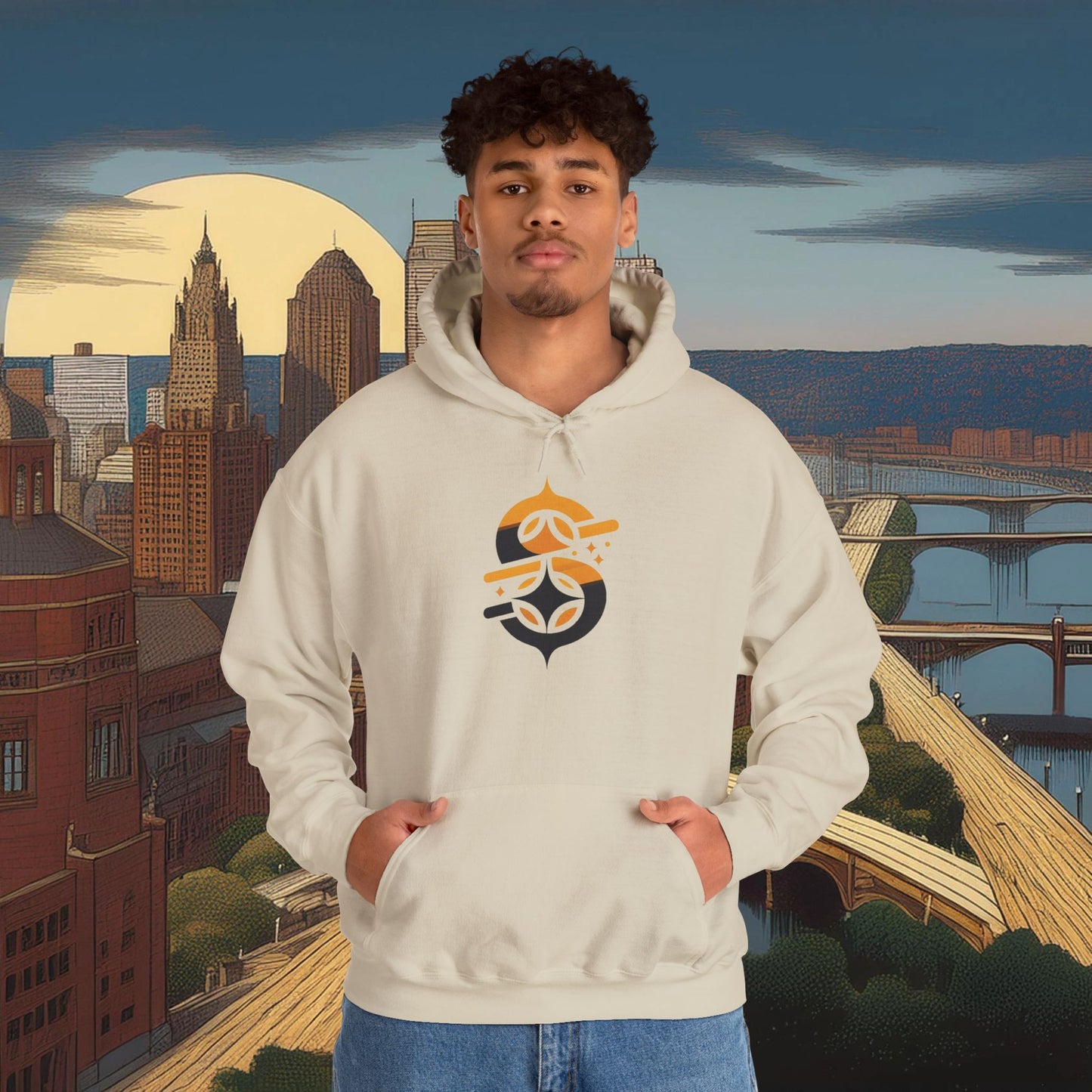Pittsburgh Football Logo Hoodie