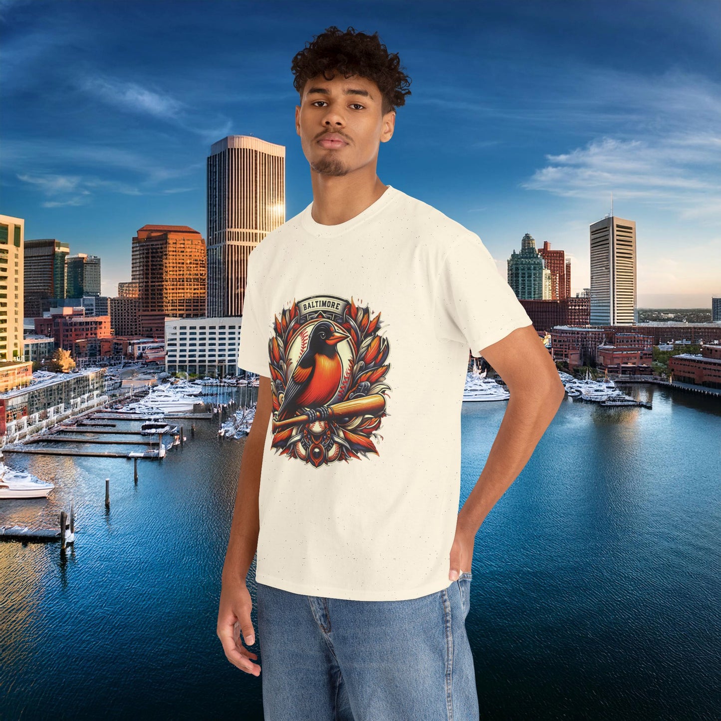 Baltimore Baseball Crest Tee