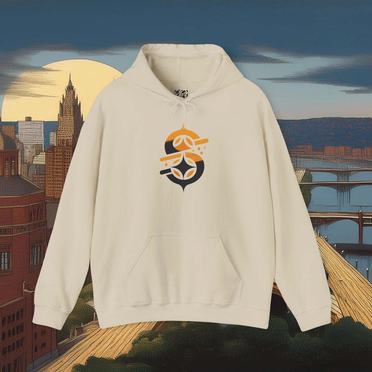 Pittsburgh Football Logo Hoodie