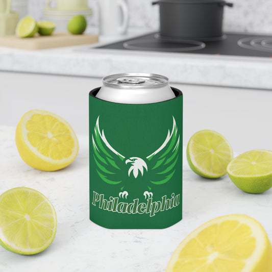 Philadelphia Eagle Logo Can Cooler