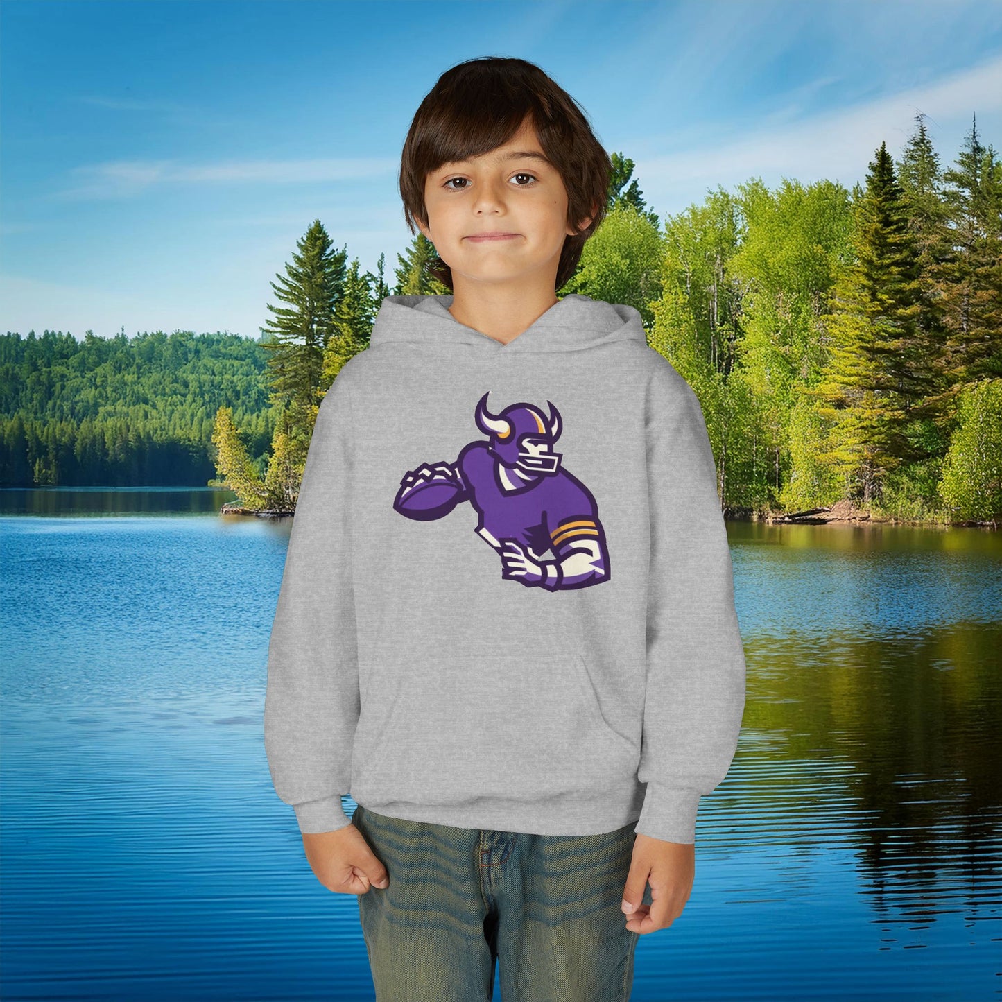 Minnesota Football QB Youth Hoodie