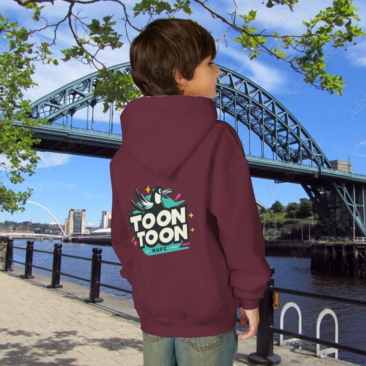 Newcastle United Toon Toon Youth Hoodie
