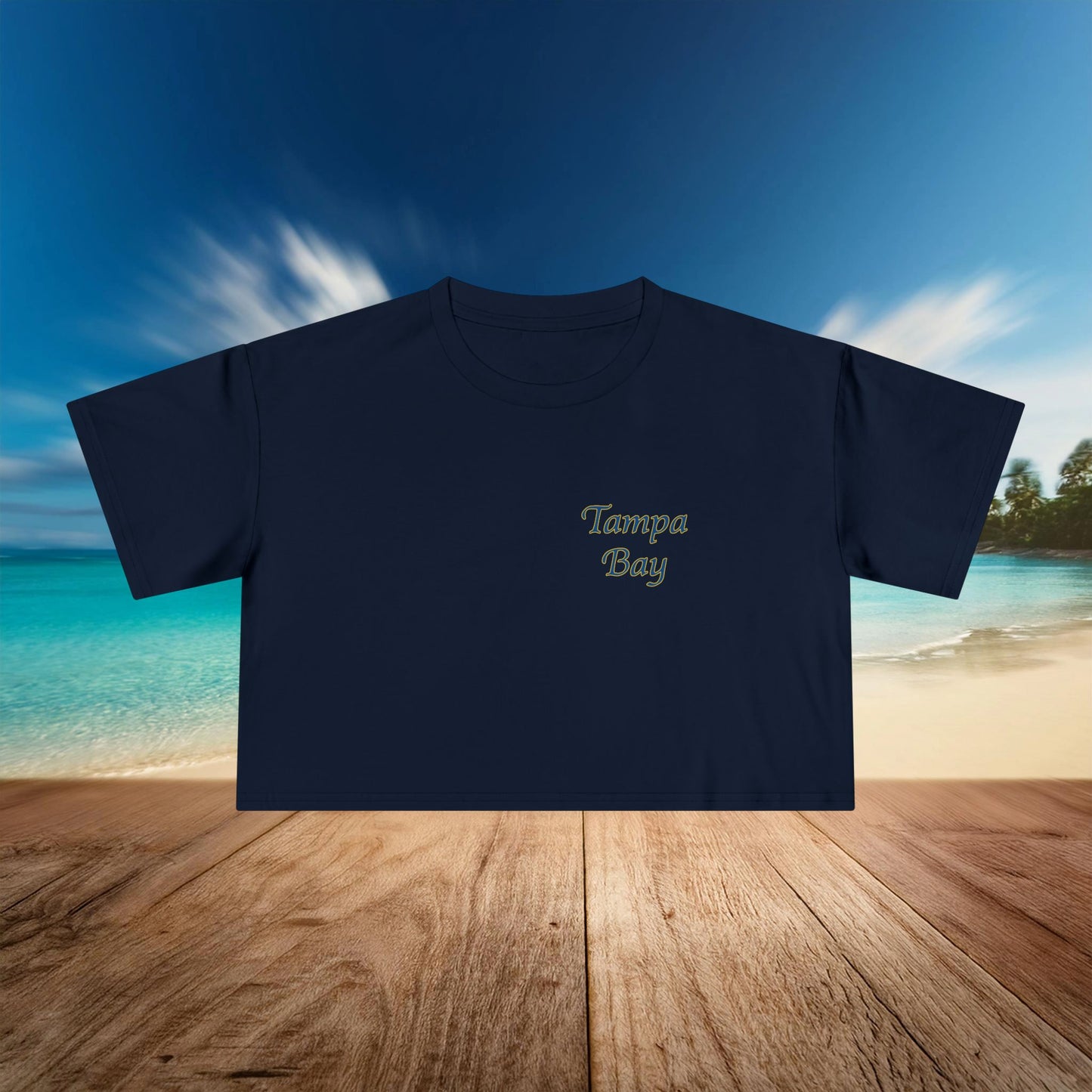 Manta Ray Women's Crop Tee