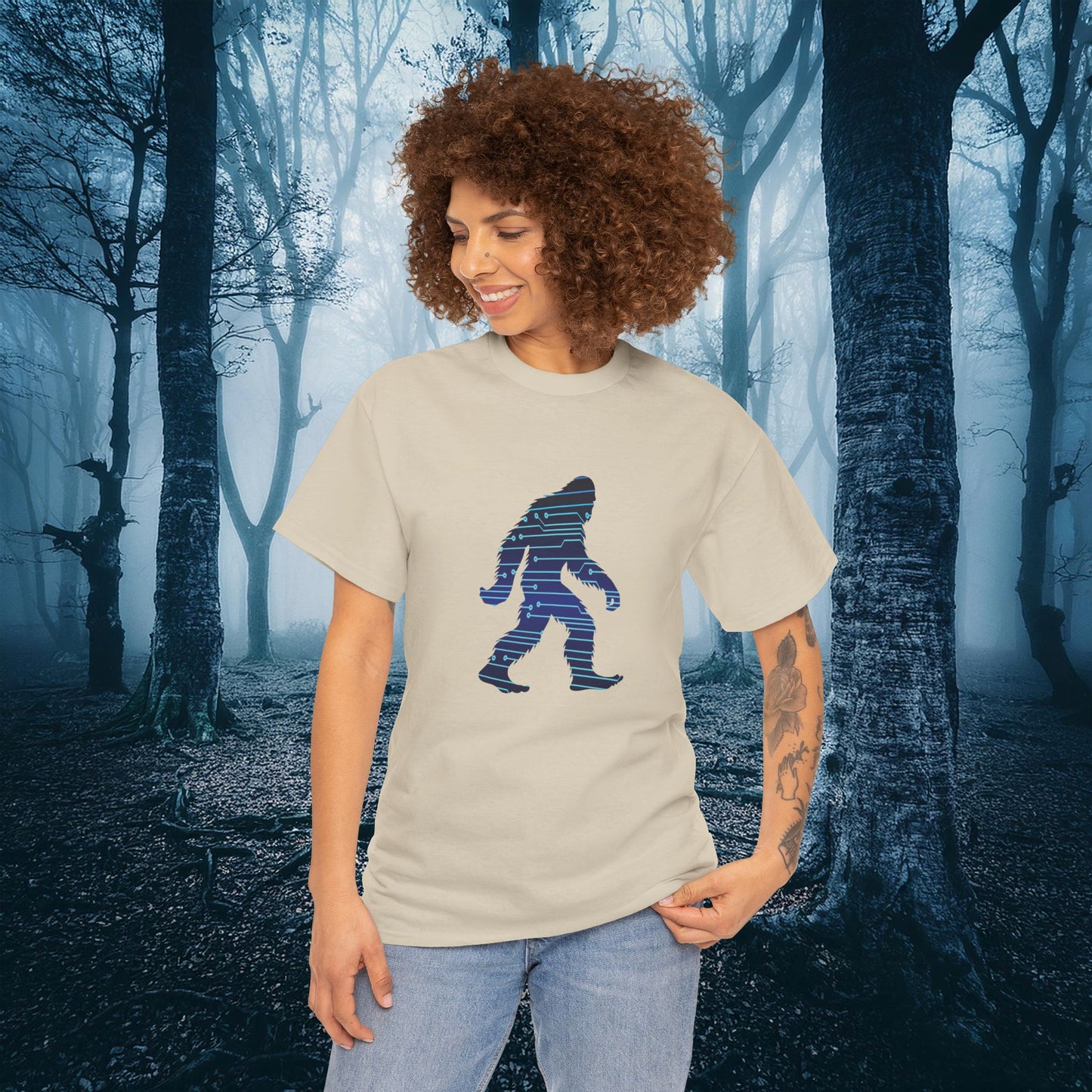 Cyber Squatch Tee
