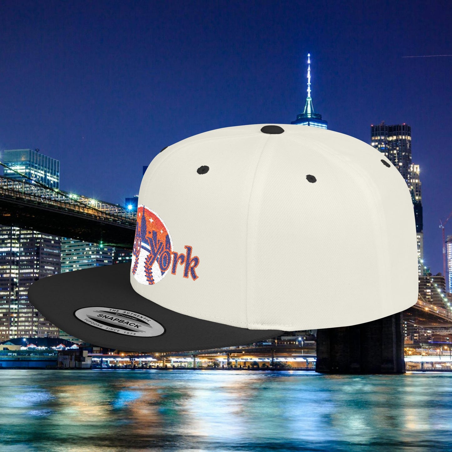 NY Metro Baseball Flat Bill Snapback