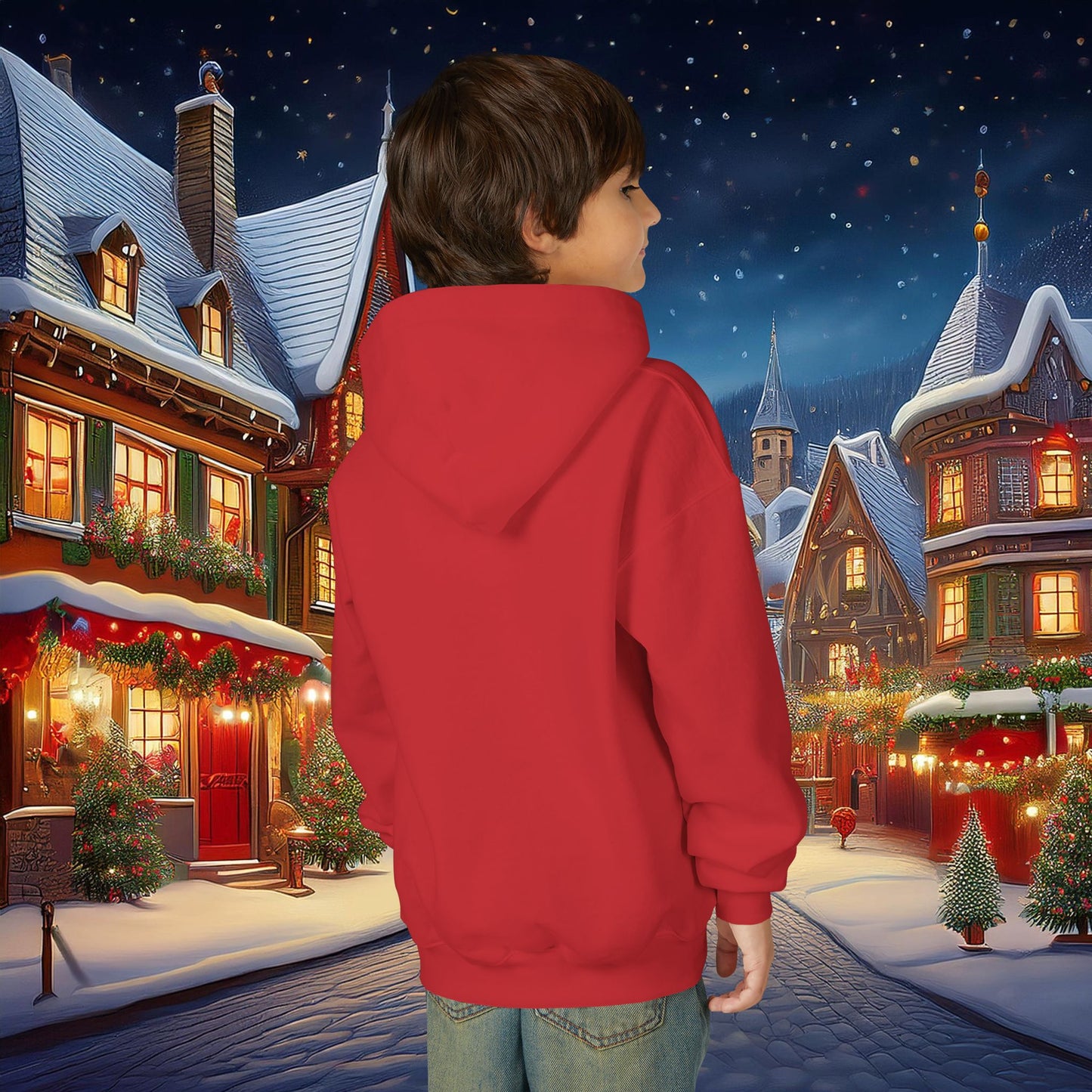 Newcastle United Santa is a Geordie Youth Hoodie