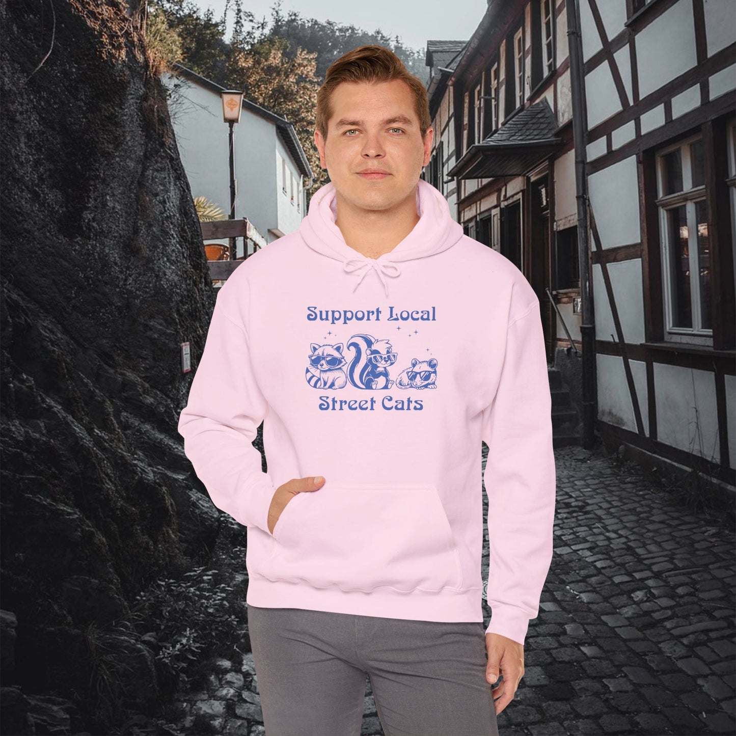 Support Local Street Cats Hoodie