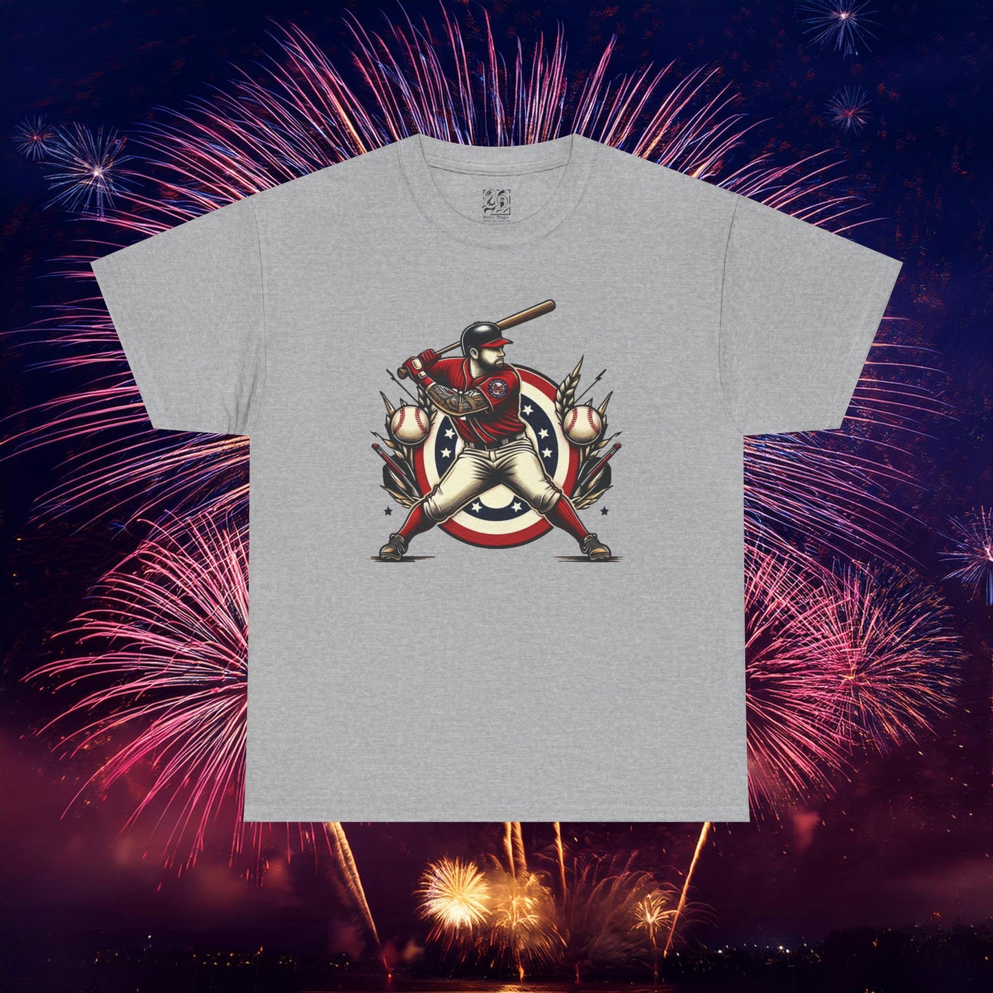 Washington Baseball At Bat Tee