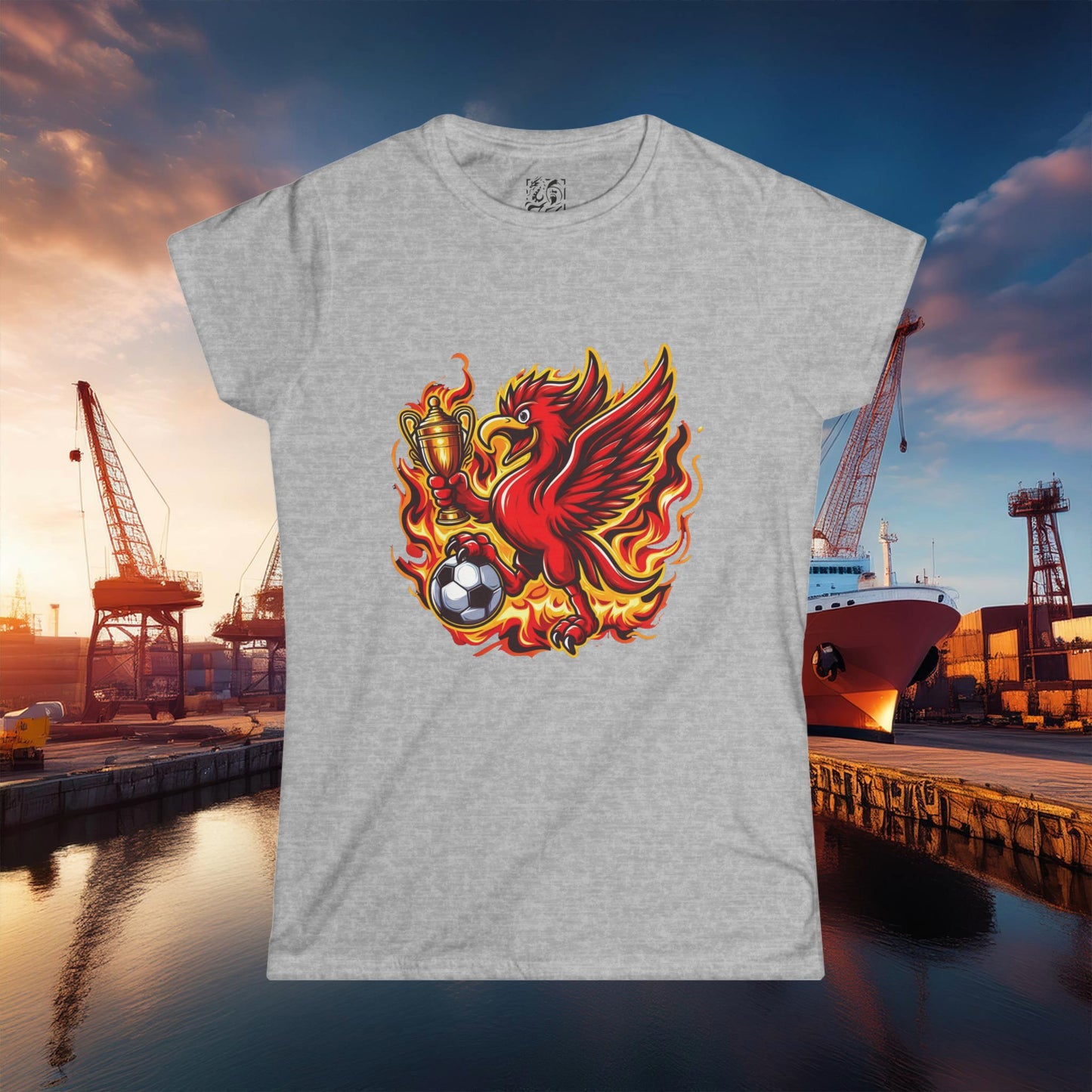 Liverpool Flames Women's Softstyle Tee