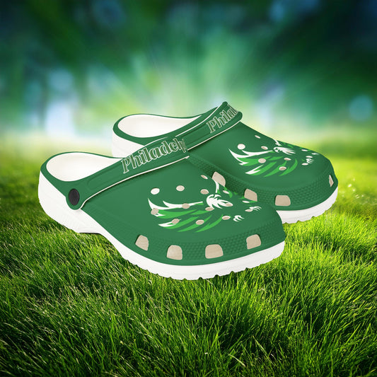 Philadelphia Eagle Logo Foam Clogs