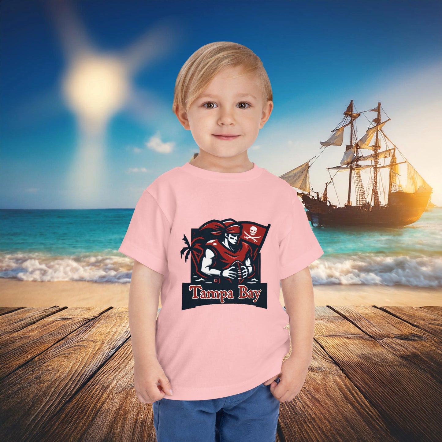 Tampa Bay Football Player Toddler Tee
