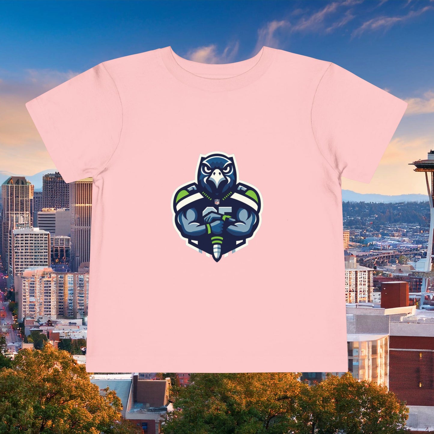 Seattle Football Player Toddler Tee