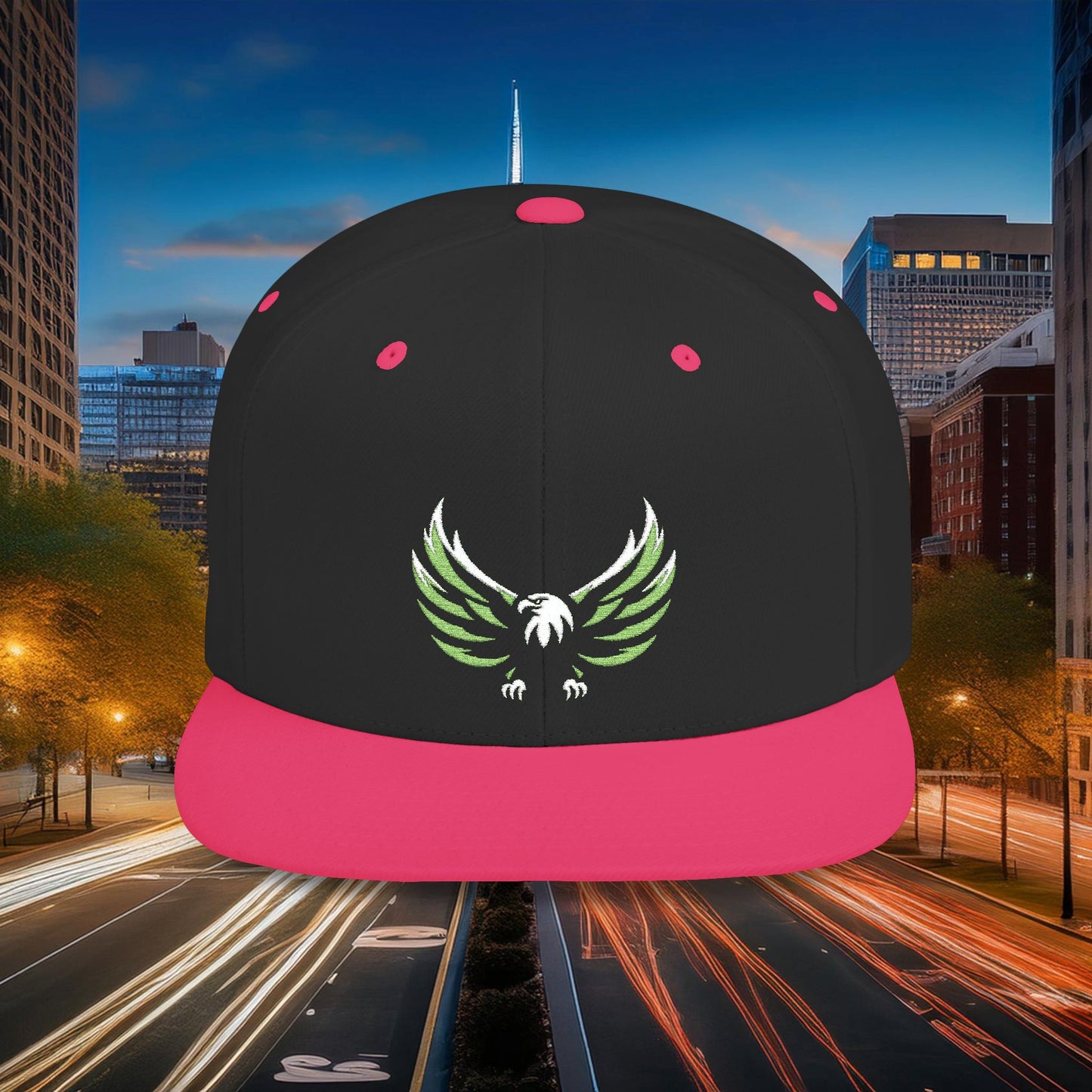 Philadelphia Eagles Logo Flat Bill Snapback