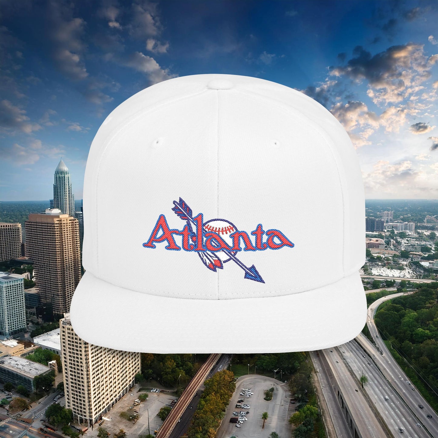 Atlanta Arrow Baseball Flat Bill Snapback