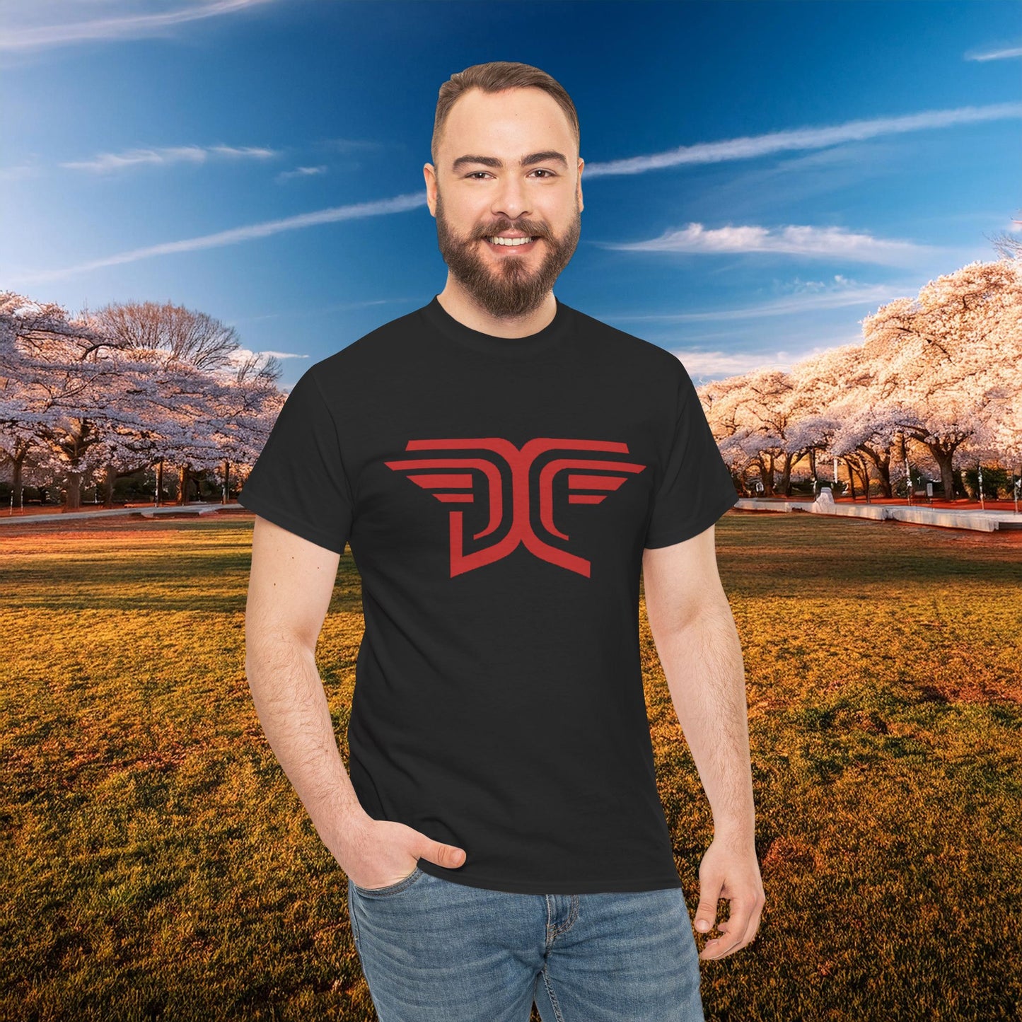 Winged DC Tee