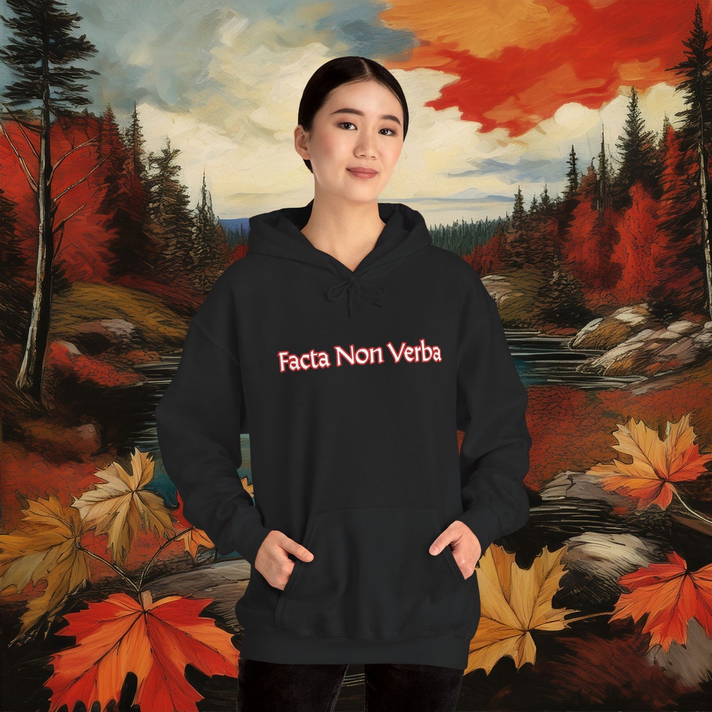 Canadian Moose "Facta Non Verba" Hoodie